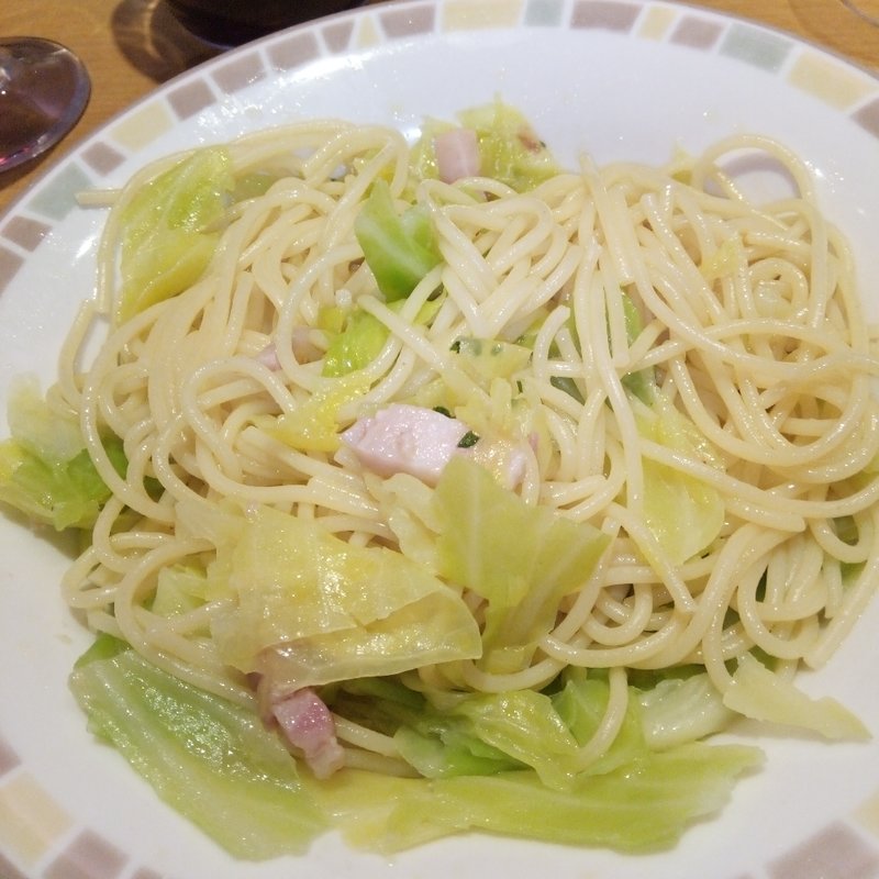 キャベツのペペロンチーノ(サイゼリヤ イトーヨーカドー船橋店)