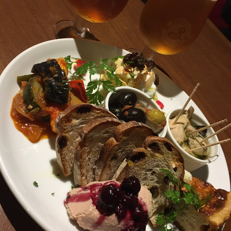 本日の前菜5種盛り合わせ(ブッチャーズ　八十郎)