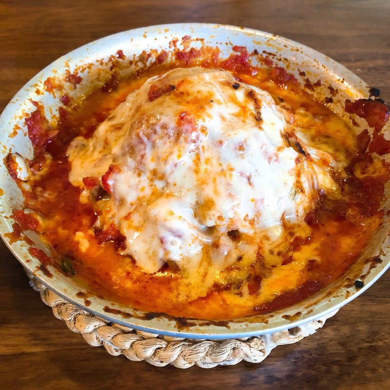 石窯焼きモッツァレラと自家製トマト生パスタ(Ｌａ　Ｆｅｓｔａ)