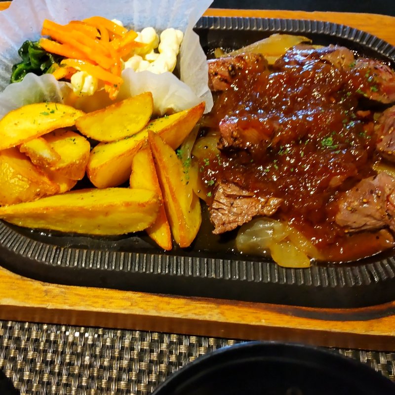 カットステーキランチ(銀座あしべ)