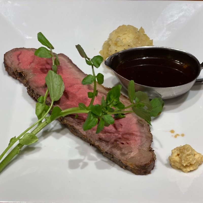 銀座ローストビーフ(スモールカット100g)(銀座ライオン 京都アバンティ店 )