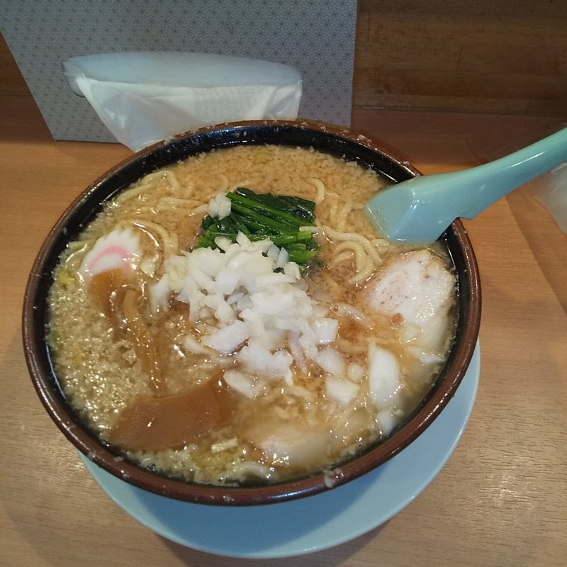 背脂ラーメン(大むら食堂)
