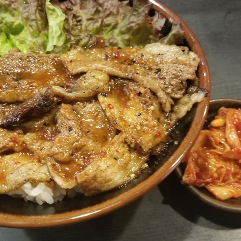 カルビ丼(焼肉丼　たどん 秋葉原店)