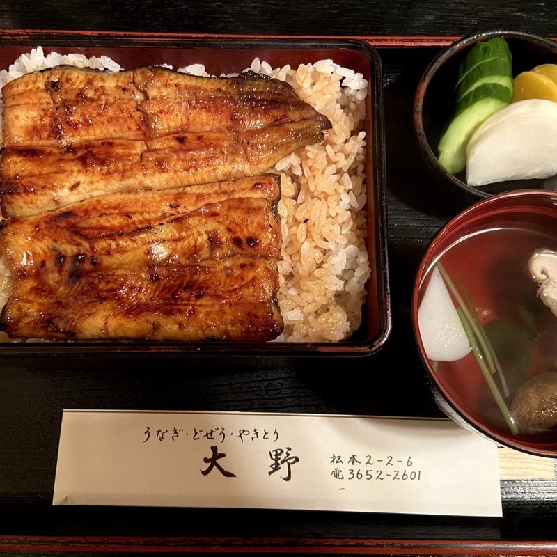 うな重(うなぎ 大野 )