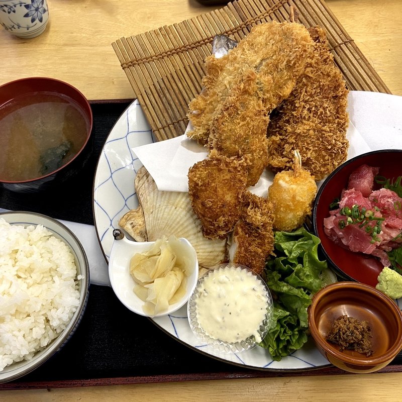 フライ御膳(野口鮮魚店 （ノグチセンギョテン）)