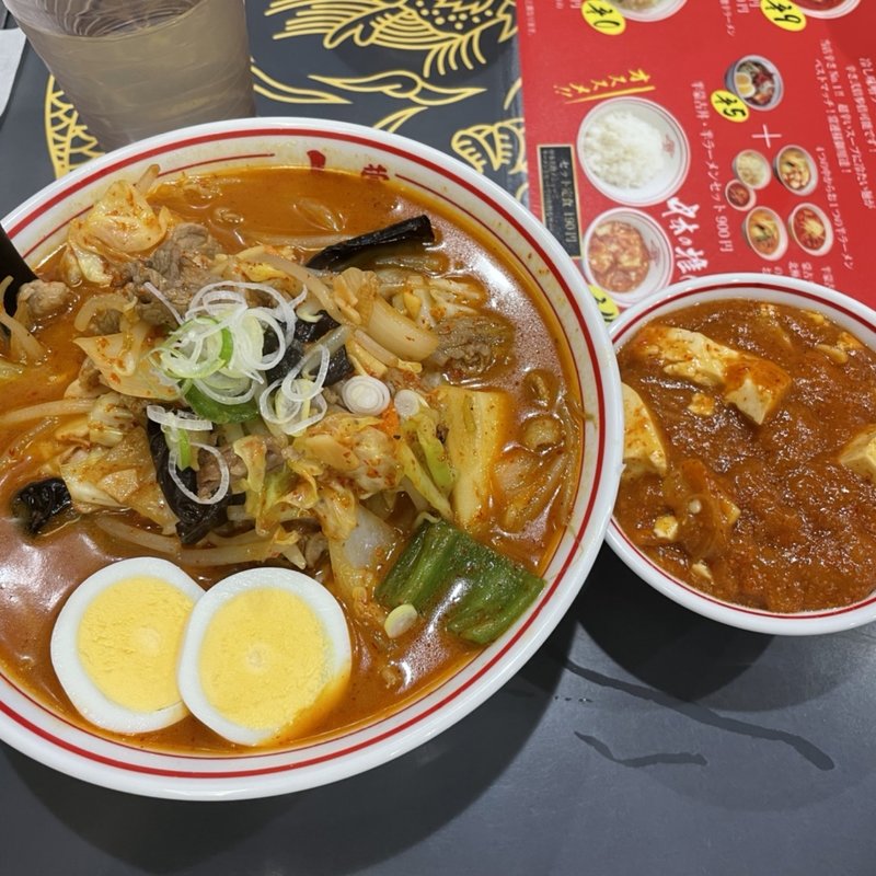 五目味噌タンメン　単品麻婆(蒙古タンメン中本 上板橋本店 （もうこたんめんなかもと）)