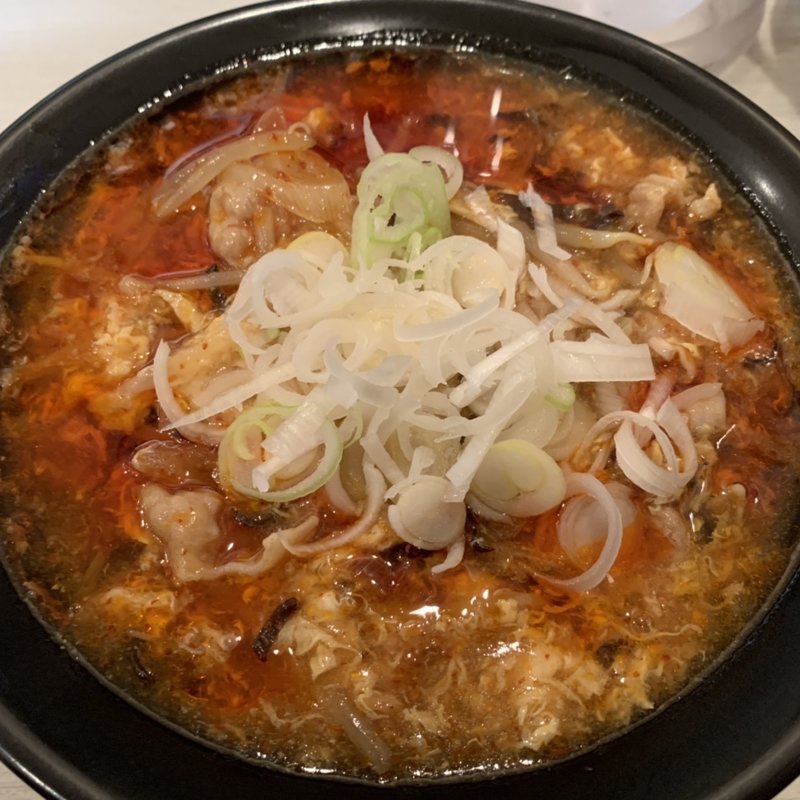 限定 酸辣湯麺 大(ざいとん )