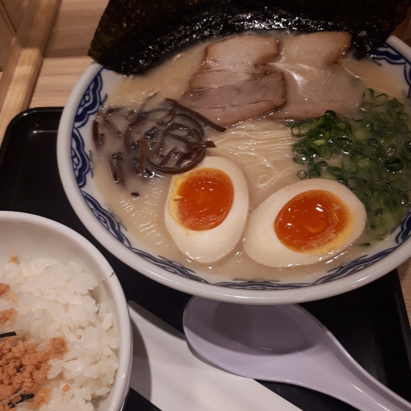 土日限定セット　しゃけごはん(博多らーめん由丸 アトレヴィ大塚店)