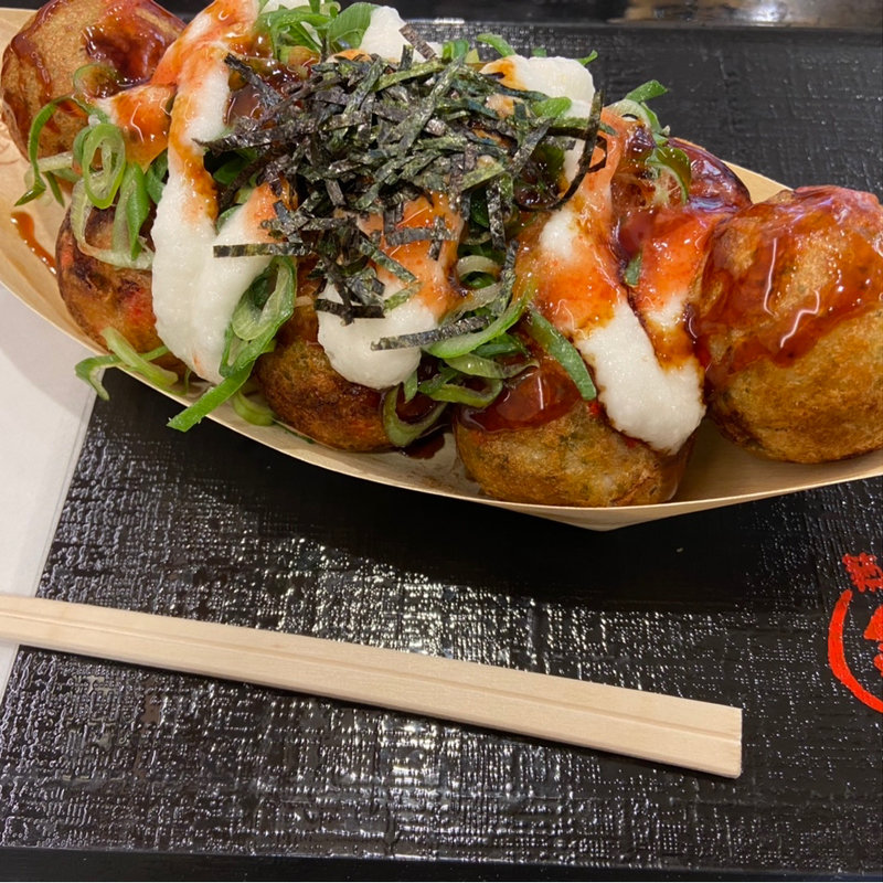 九条ねぎ明太とろろ(築地銀だこ)