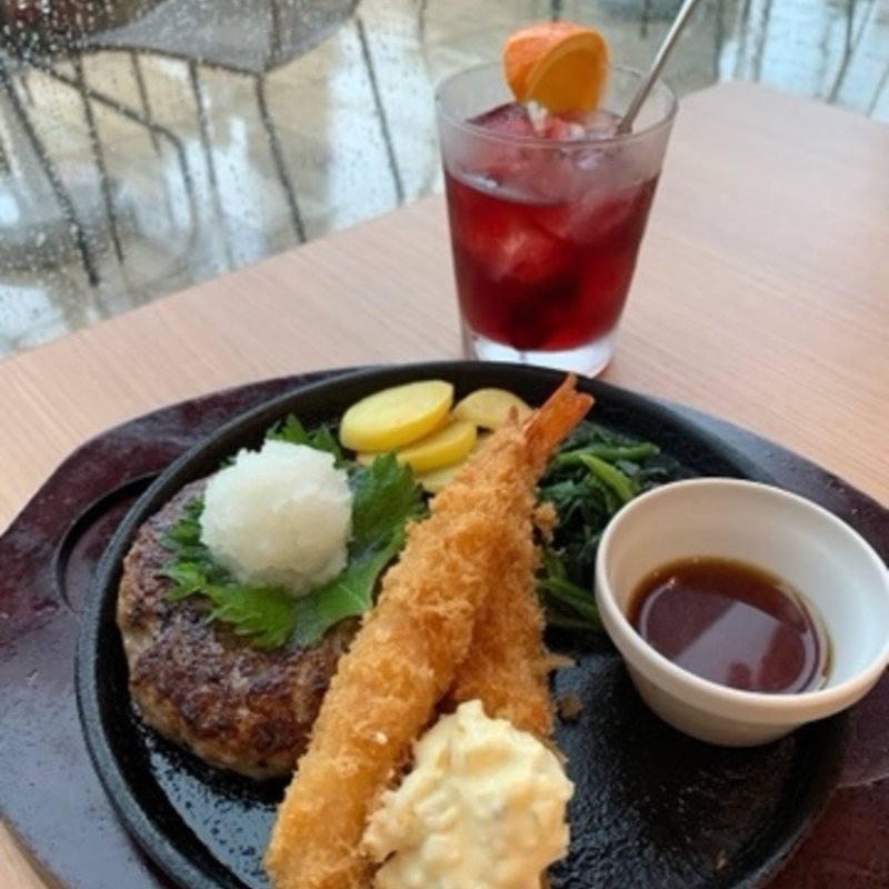 ハンバーグ&エビフライ(デニーズ 鶴見一国店 （Denny's）)