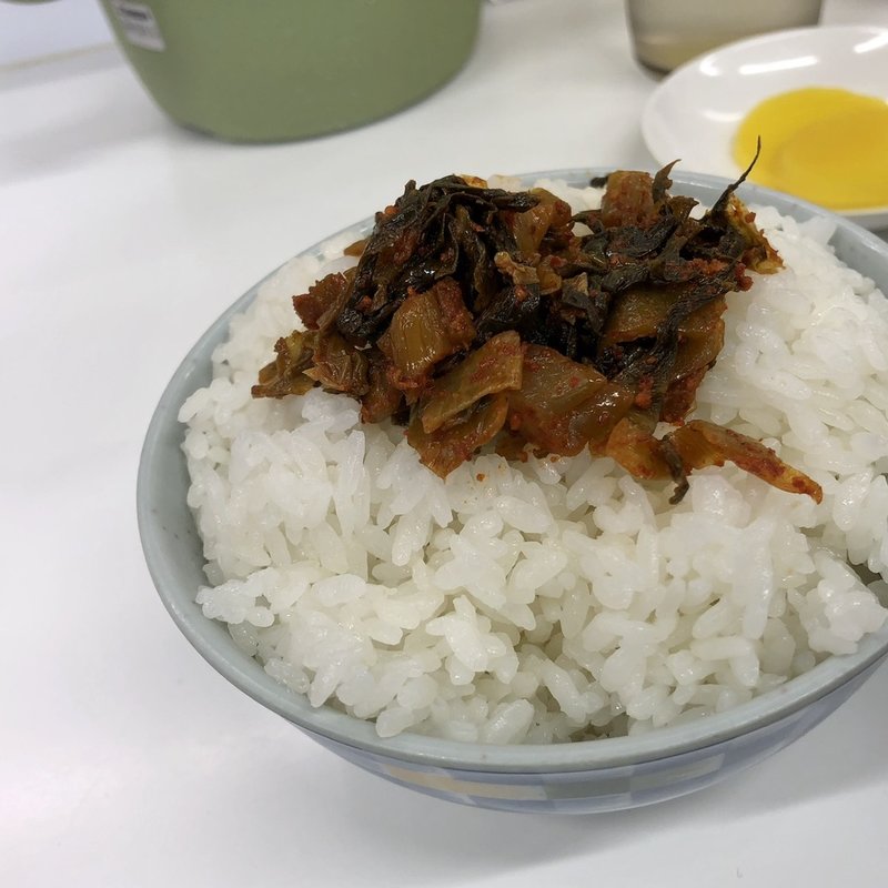 白ごはん(長浜ラーメン 力(りき) 潤店)