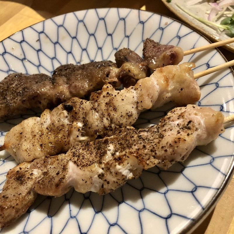 焼き鳥(博多演芸神成屋台酒場)