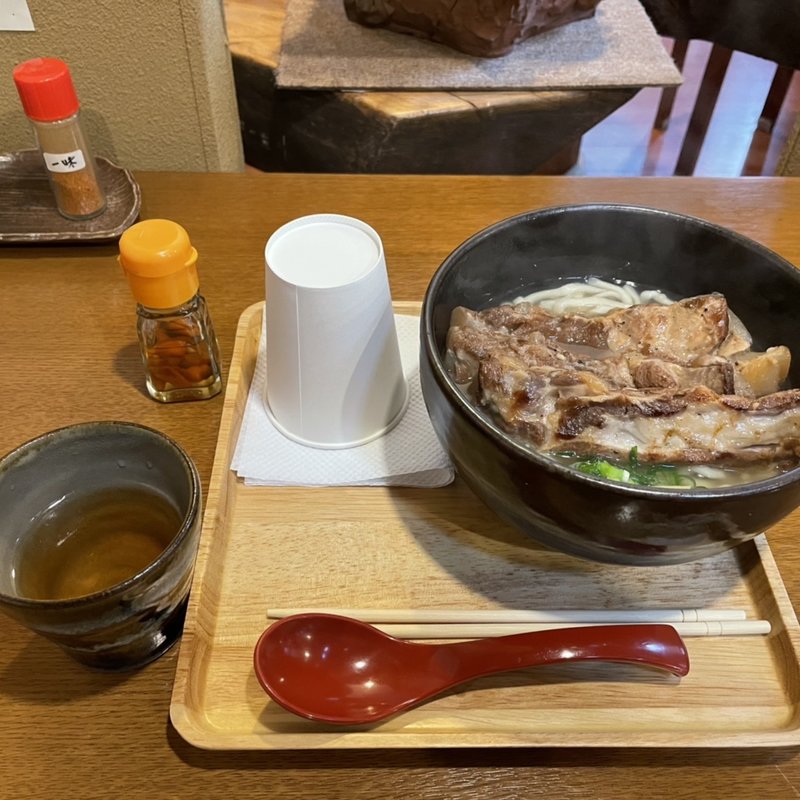 3月限定　3枚ソーキスバ(風遊斎)