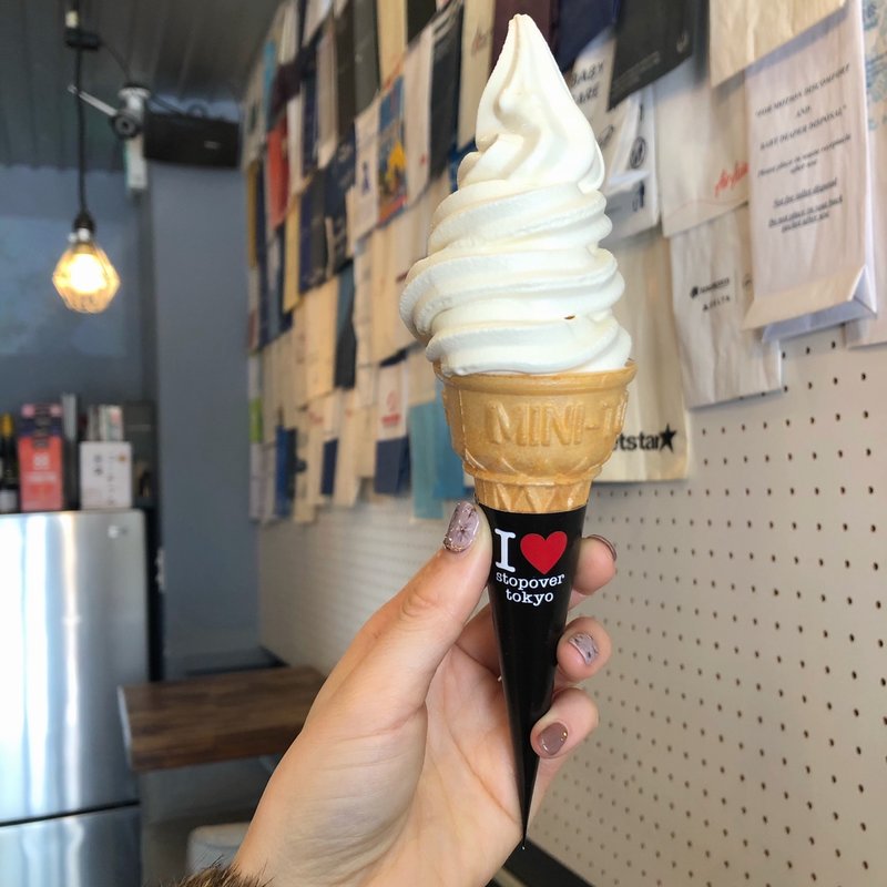ソフトクリーム(stop over tokyo ストップオーバートウキョウ)
