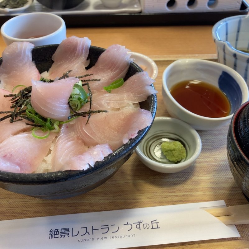 淡路島生サワラ丼(絶景レストラン  うずの丘)