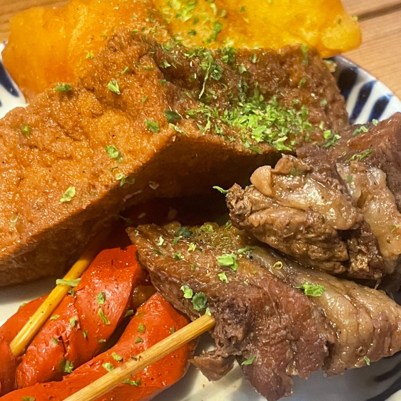 おでん4種(曲ル角ニハ泡喰ライ)