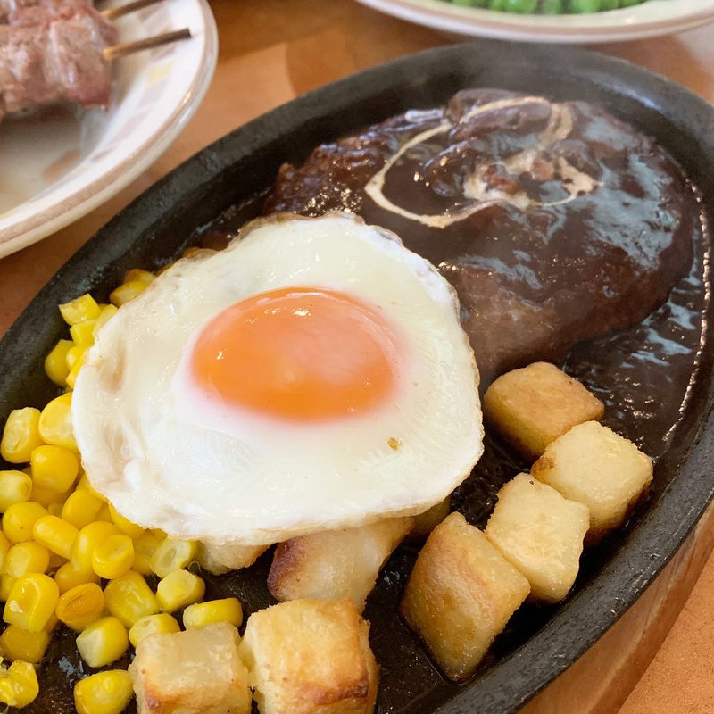 デミグラスソースのハンバーグ(サイゼリヤ 稲城向陽台店)