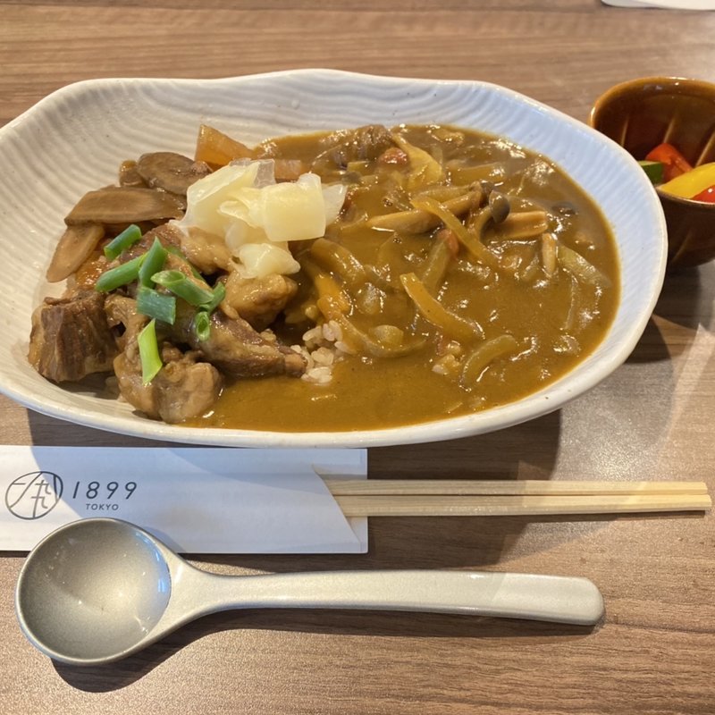 1899出汁カレー(GREEN TEA RESTAURANT 1899 OCHANOMIZU （グリーン ティー レストラン イチハチキュウキュウ）)