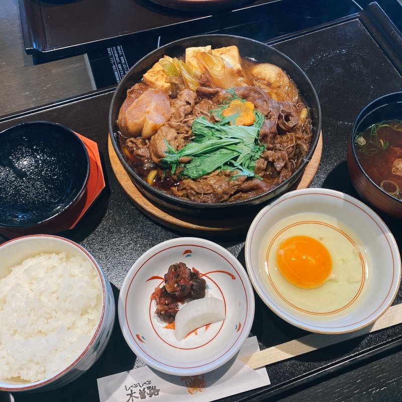 すき焼き定食(木曽路 守口店 )