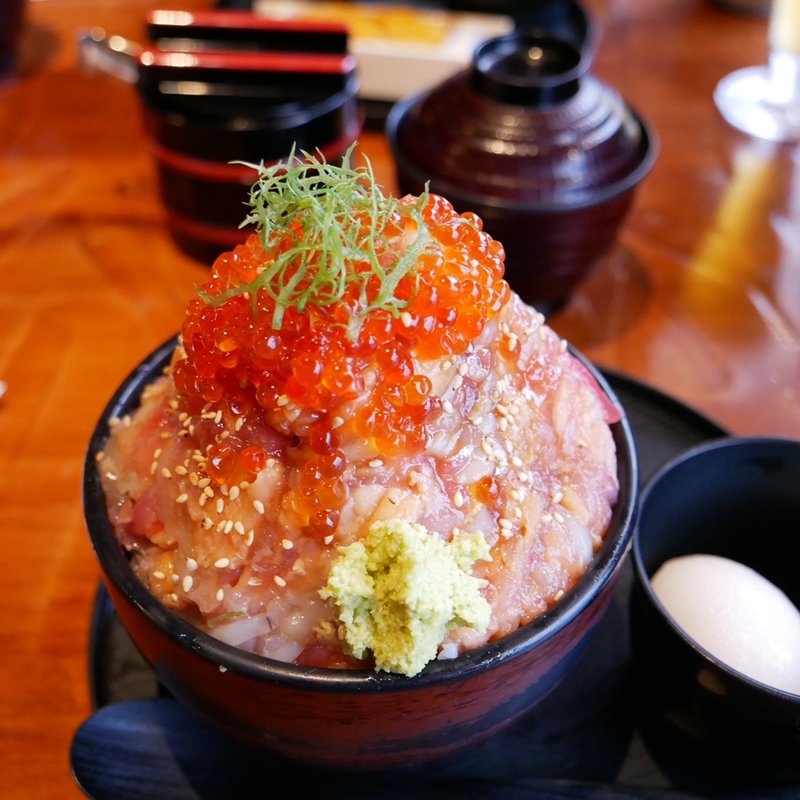 漁師の漬け丼膳スーパー(伊豆高原ビール本店)