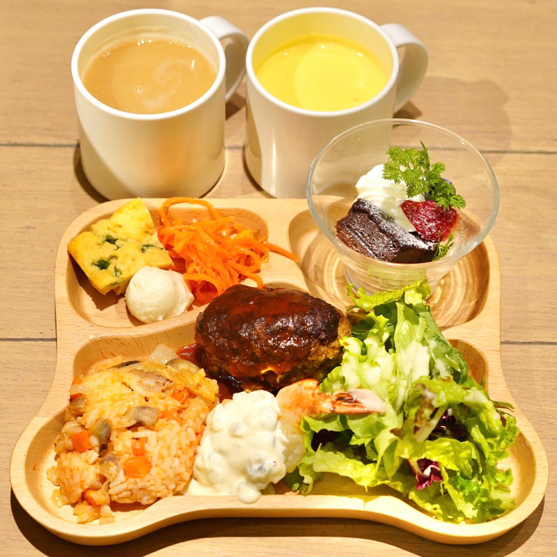 お子様プレート(ハタケカフェ)