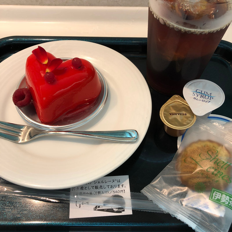 ケーキセットクレオクール(近鉄特急しまかぜ内　カフェ )