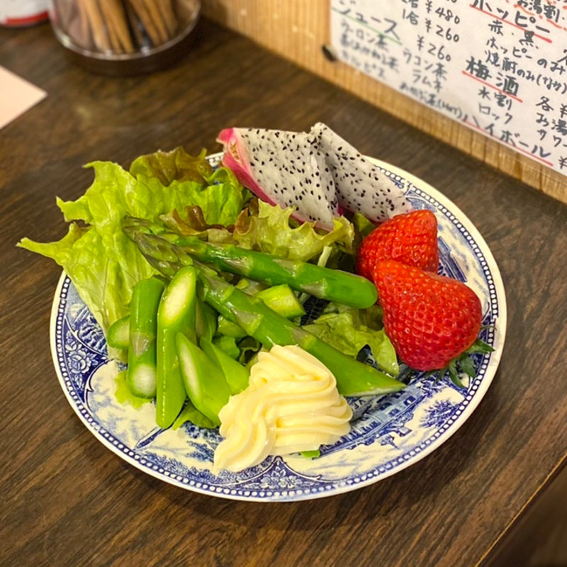 アスパラサラダ(焼鳥 川名)
