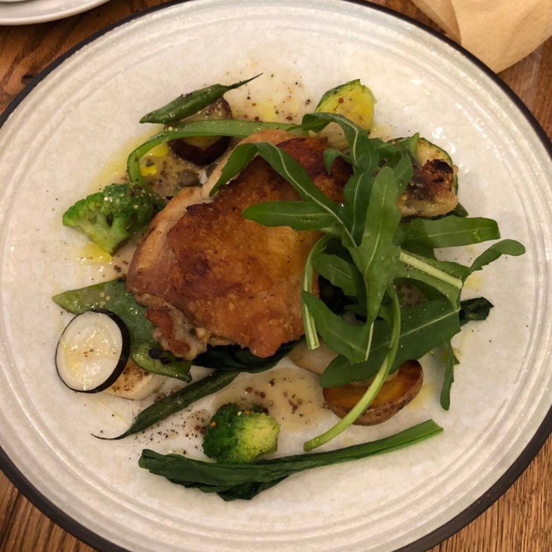 鶏肉のコンフィ(cest-succulent)