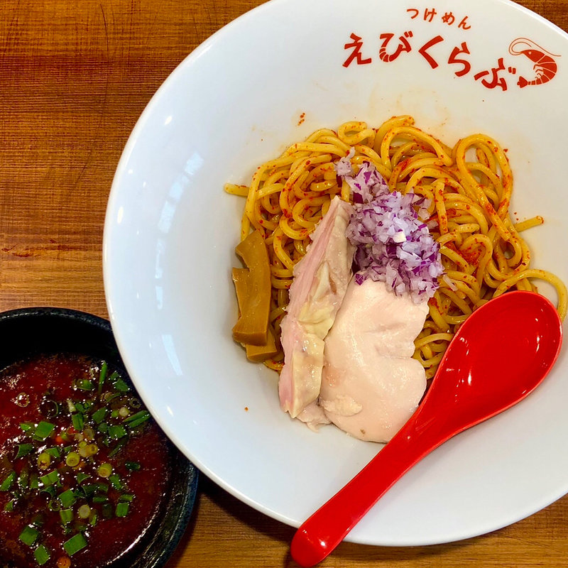辛えびつけ麺(東京ぶたくらぶ)