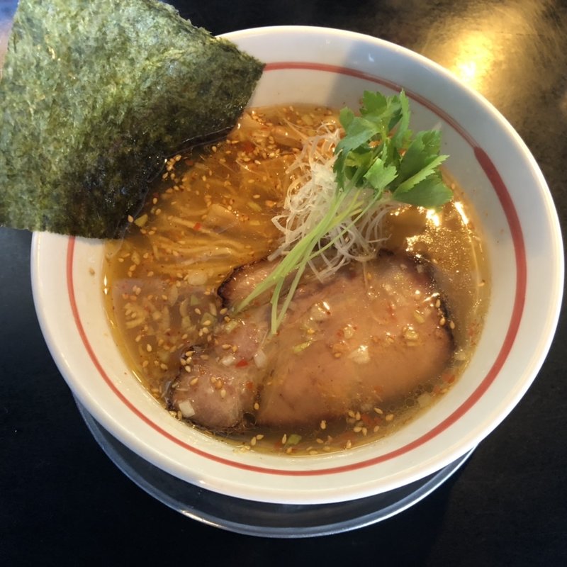 鶏柳辛麺 塩(麺坊ひかり )