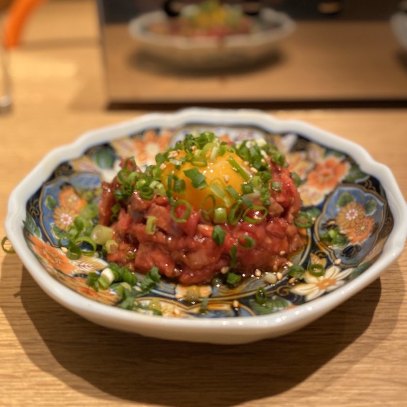 牛ユッケ(焼肉ホルモン酒場 藤澤肉店 豊田店)