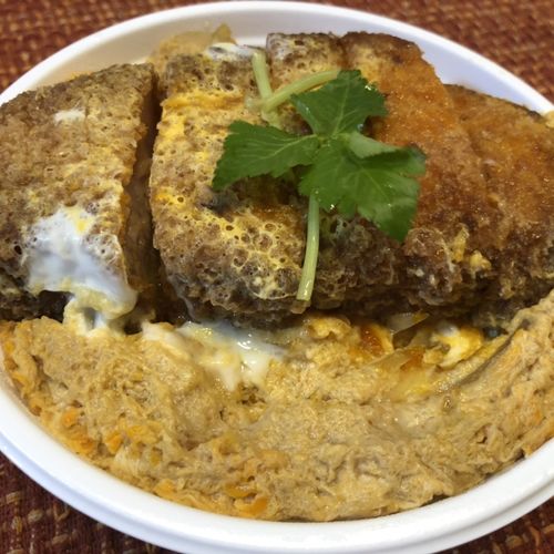 伝説カツ丼(自家製麺と定食 弦乃月)の口コミ一覧 | おいしい！が増える