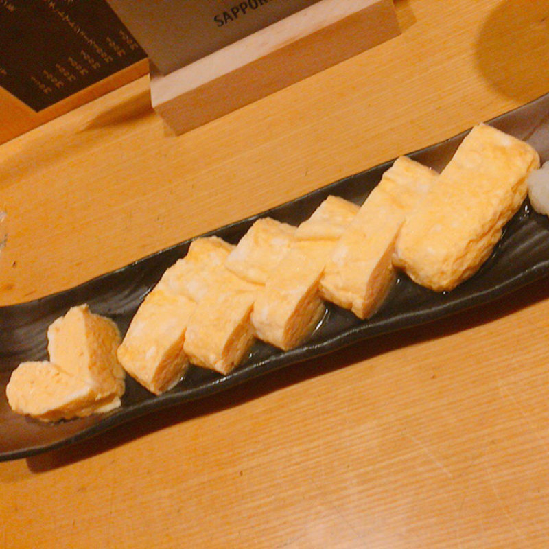 おでん出汁で作る出汁巻き卵(食彩工房 舎人 吉祥寺 （とねり）)