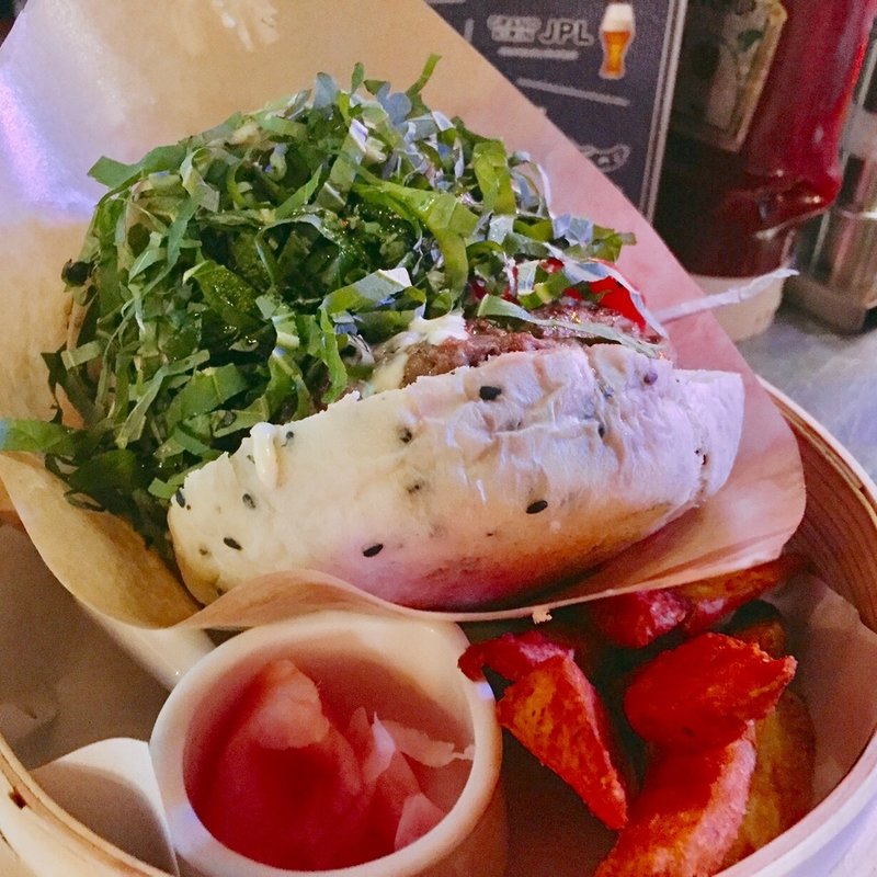 紫蘇バーガー(SHISO BURGER 渋谷店)