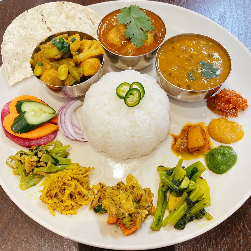 ダルバート(インド・ネパール料理 Jun)