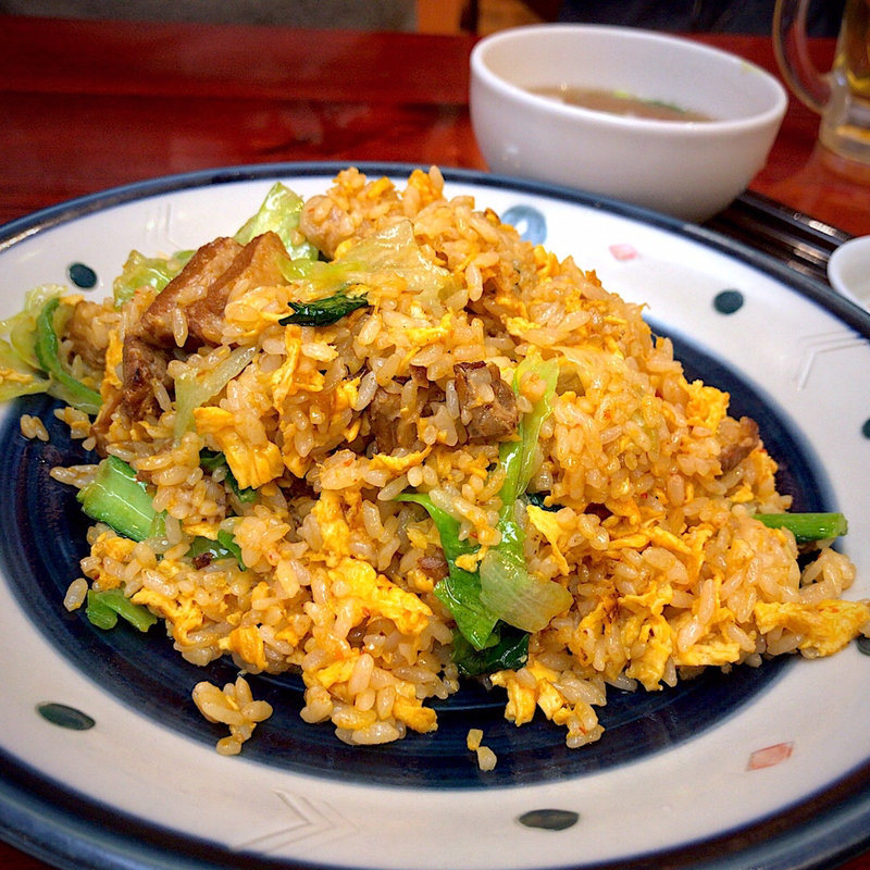 辛しレタスチャーハン(中嘉屋食堂 麺飯甜 仙台駅構内店 )