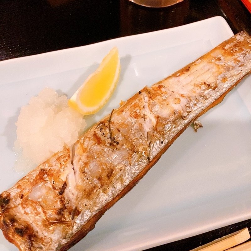 太刀魚の塩焼き(陣太鼓 )