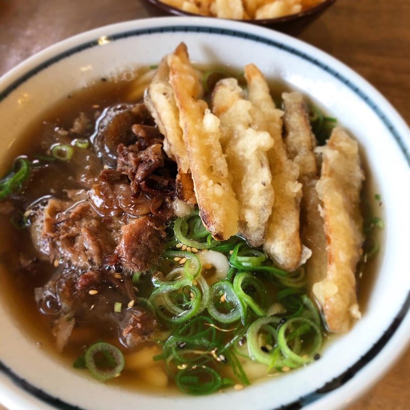 牛すじごぼう(博多綱場うどん)
