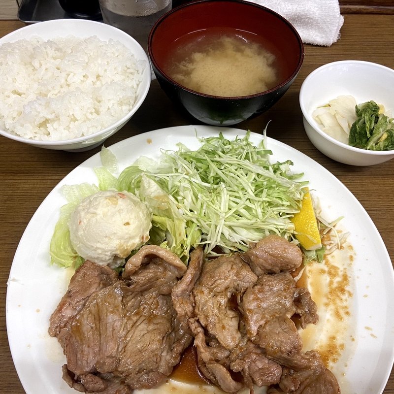 しょうが焼き定食(幸)