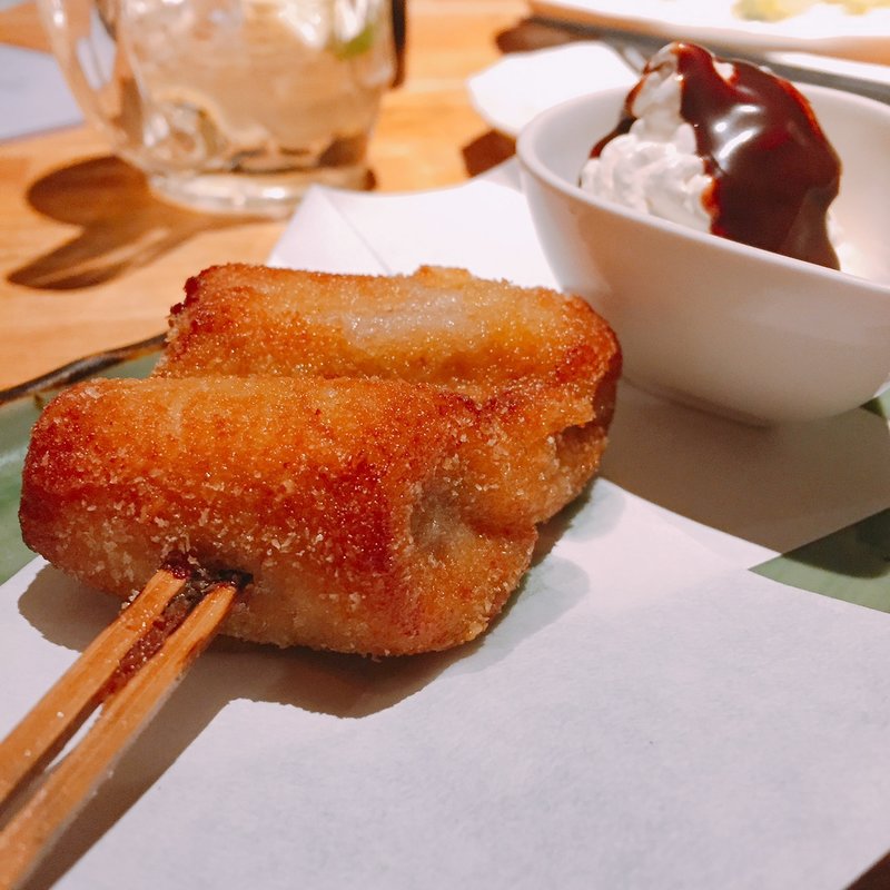 チョコバナナ(串焼き おんば )