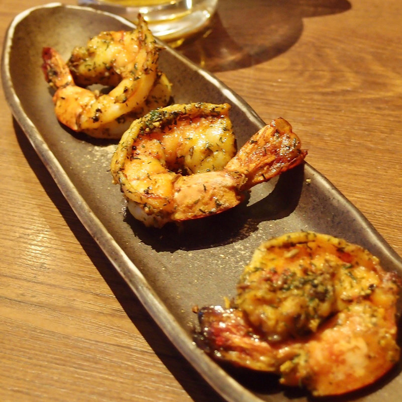 海老の炭火焼グリル(想いの木)