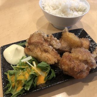 唐揚げセット(麺屋 金花)