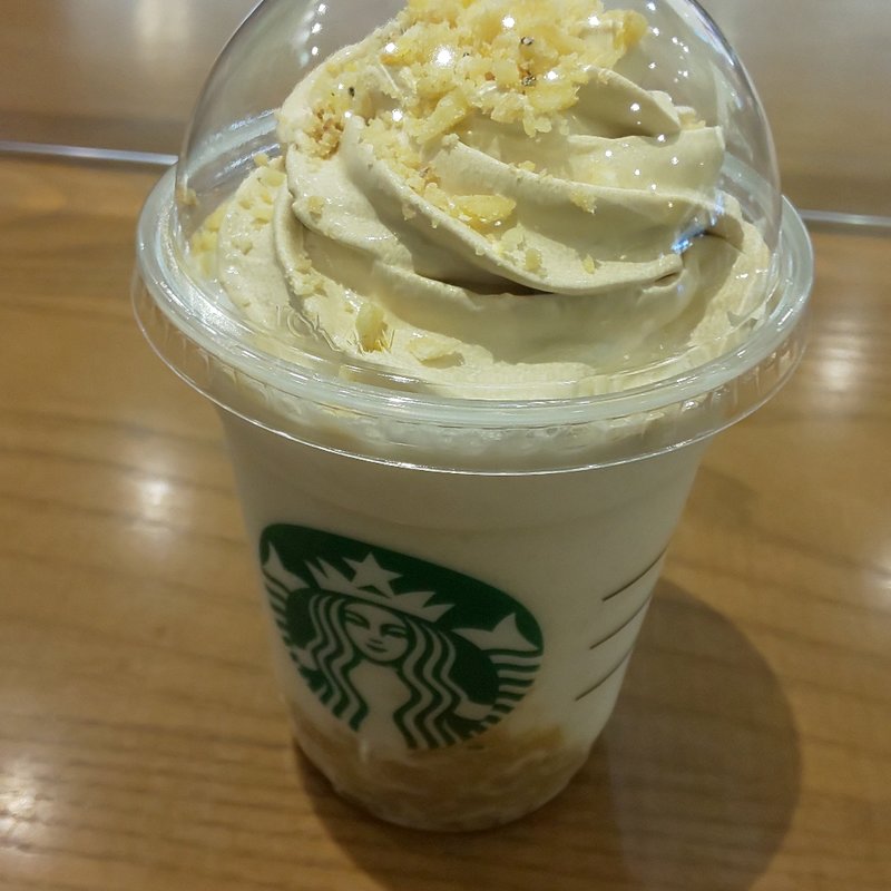 バナナンアーモンドミルクフラペチーノ トールサイズ(スターバックス コーヒー リーフウォーク稲沢店)