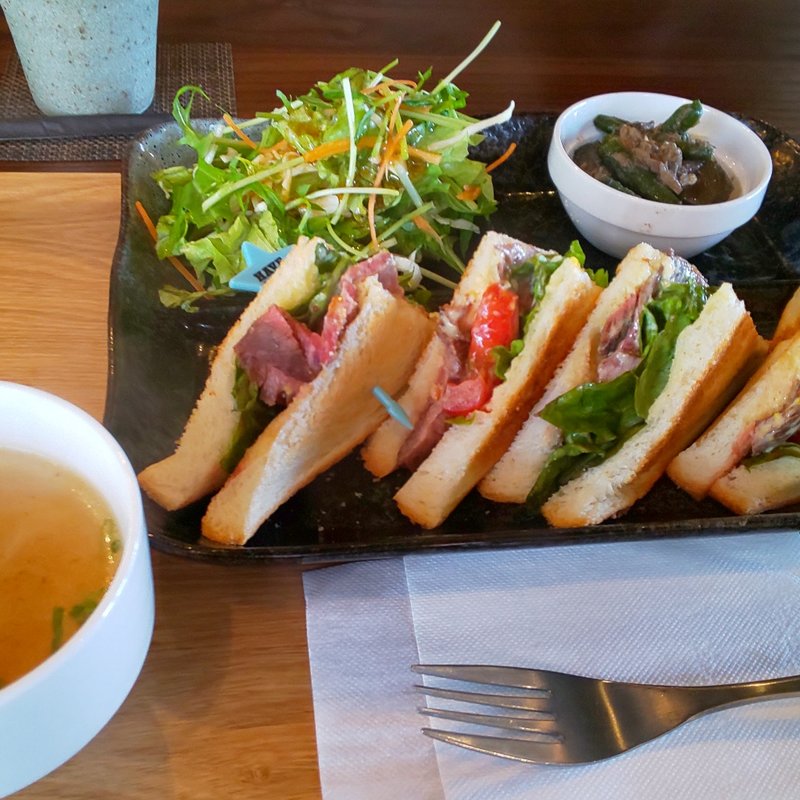 ローストビーフサンドセット(チャイ カフェ  2019 )