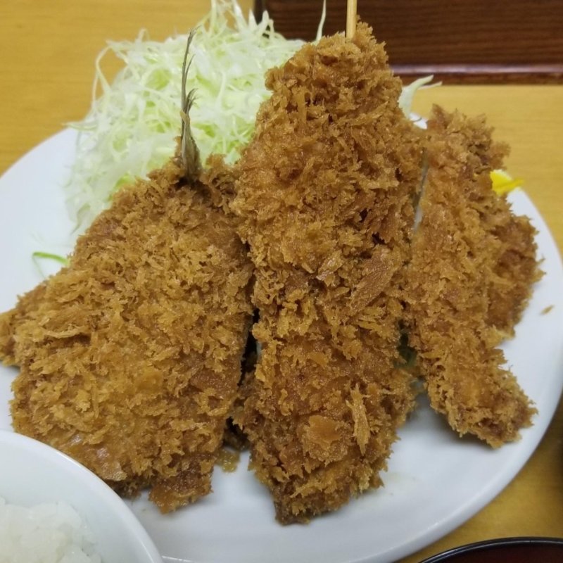 ミックスフライ定食(とんかつ いちかつ)