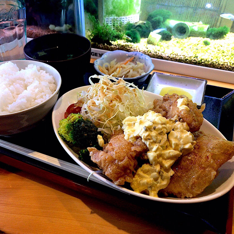 チキン南蛮定食(心の台所 たかしげ)
