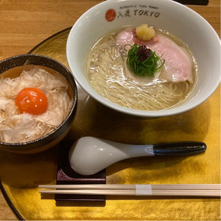 柚子塩らぁ麺(入鹿TOKYO 本店)