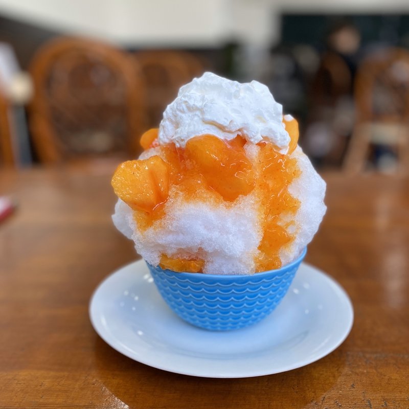 季節のかき氷(柿)(カルディー )