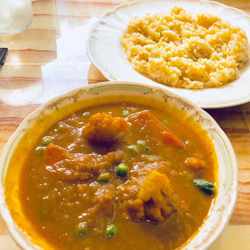 シングルカレーセット(ミラン・ナタラジ 渋谷店)