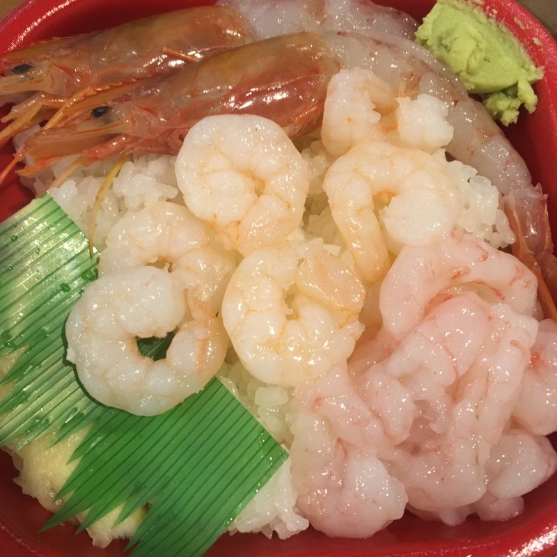 エビづくし丼(笹舟丼丸 台東店)